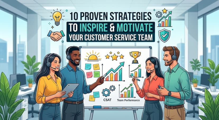 How to Motivate Your Customer Service Team: 10 Ways