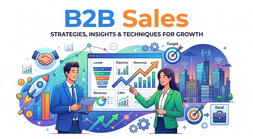 B2B Sales: Meaning, Strategies, and Lead Generation Tactics