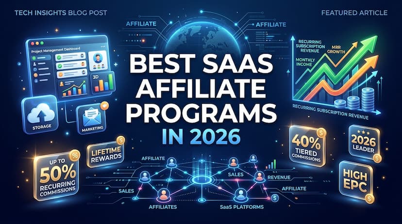 Best SaaS Affiliate Programs in 2026: 7 Verified Picks