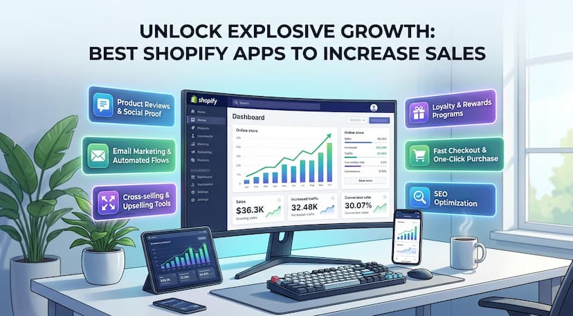 Best Shopify Apps to Increase Sales & Conversions (2026)