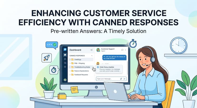 Canned Responses for Customer Service: 20 Examples (2026)