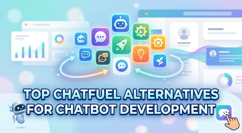 25 Best Chatfuel Alternatives in 2026: AI Chatbot Builders
