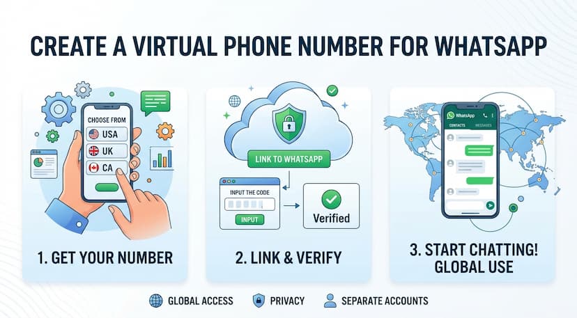 How to Get a WhatsApp Business Number (Virtual Setup)