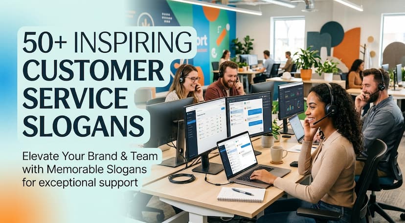 60+ Customer Service Slogans Examples That Build Brand Loyalty in 2026