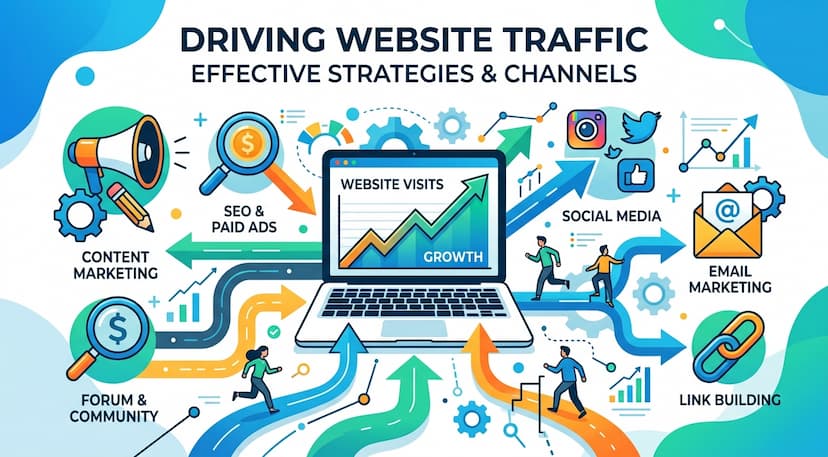 How to Drive Traffic to Your Website (2026)