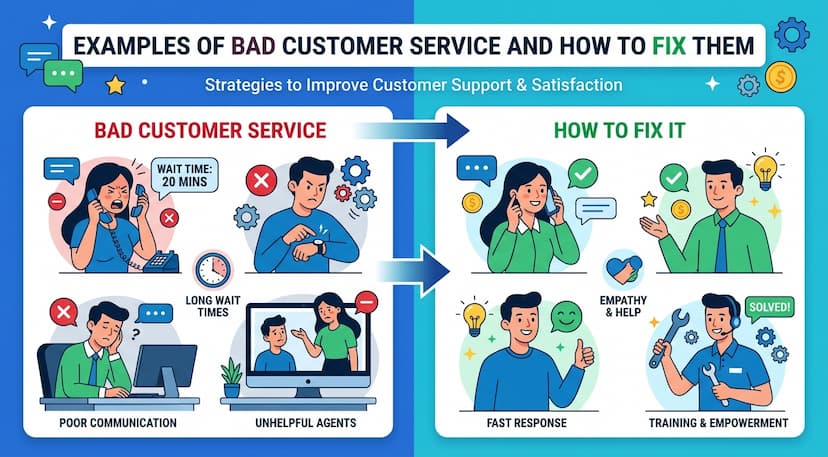 12 Bad Customer Service Examples (and How to Fix Them)