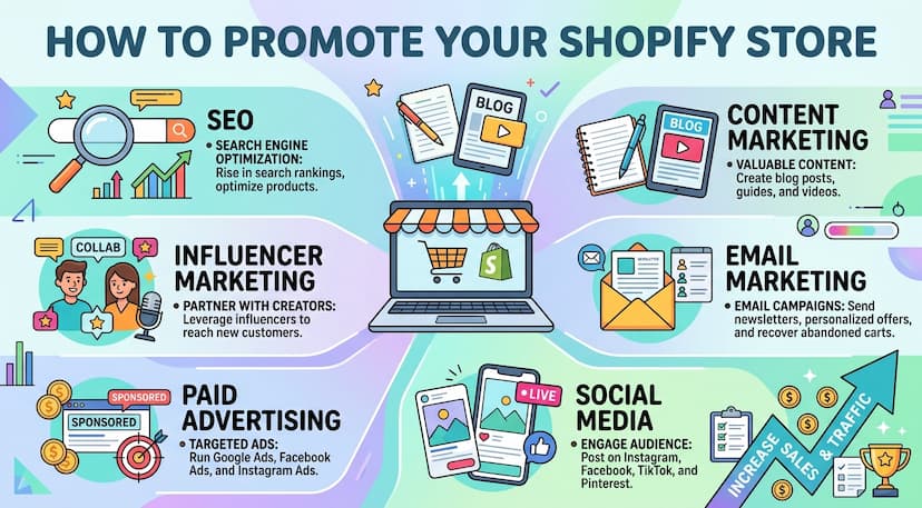 How to Promote a Shopify Store: The Right Order (2026)