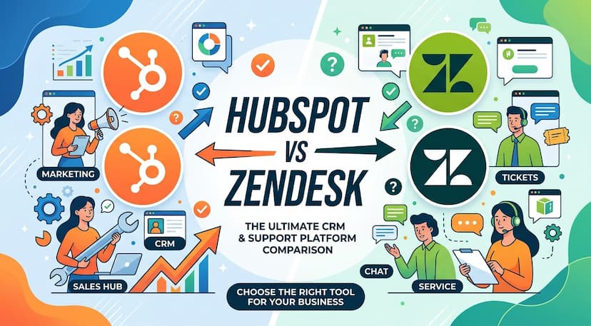 HubSpot vs Zendesk in 2026: CRM Gravity or Helpdesk Depth