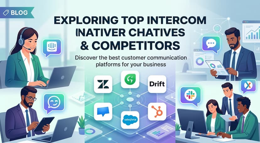25 Best Intercom Alternatives in 2026: Pricing + Fin AI