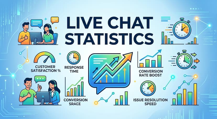 Live Chat Statistics and Trends to Know