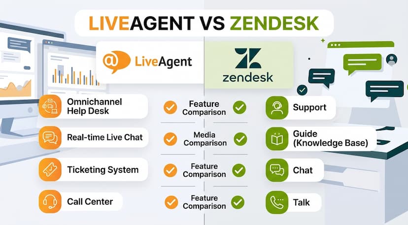 LiveAgent vs Zendesk (2026): Budget Bundle or Big Suite?