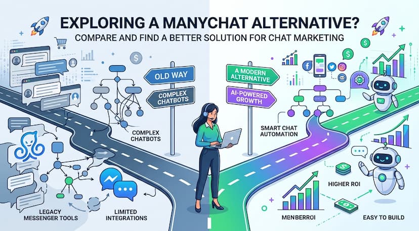 27 Best ManyChat Alternatives in 2026: Chat Marketing + AI Bots