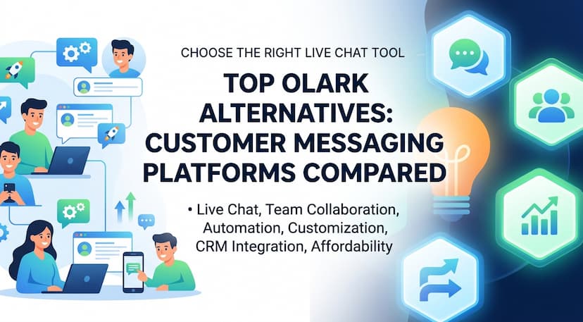 25 Best Olark Alternatives in 2026: Live Chat + PowerUps