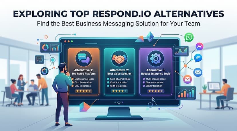 25 Best Respond.io Alternatives in 2026: WhatsApp + Chat