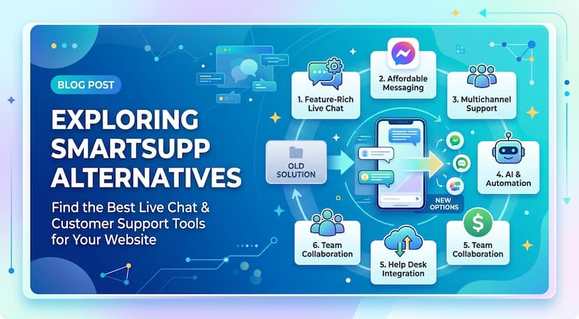 25 Best Smartsupp Alternatives in 2026: Live Chat + AI
