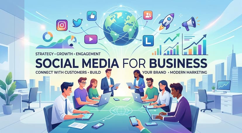 Social Media for Business: Strategies, Tips, and Examples