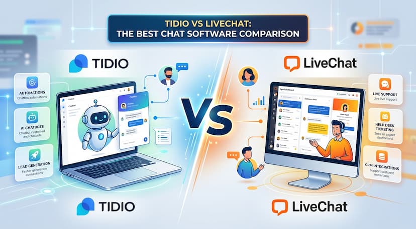 Tidio vs LiveChat in 2026: One Bills Seats, One Doesn't