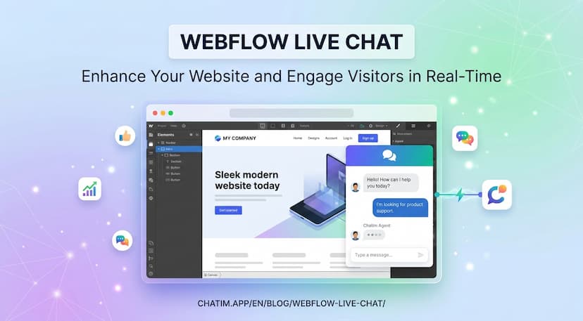 Webflow Live Chat: How to Add It and Hand It Off (2026)