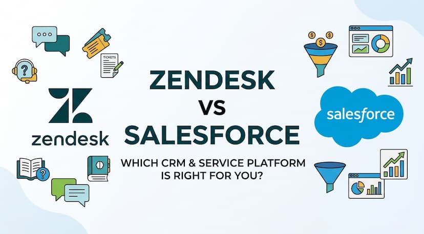 Zendesk vs Salesforce in 2026: Support Desk or CRM Suite