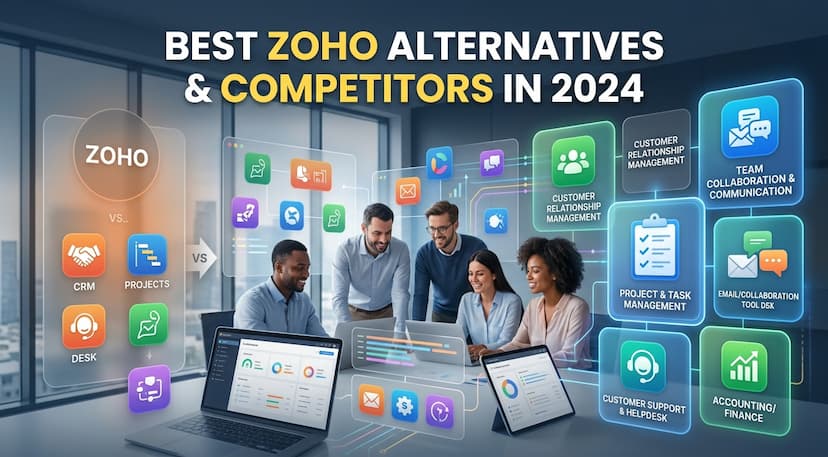 25 Best Zoho Alternatives in 2026: SalesIQ + Desk + CRM