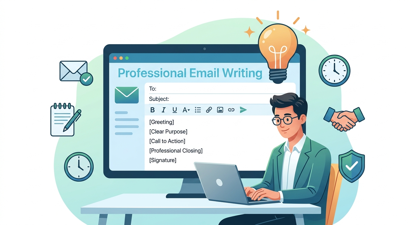 How to Write a Professional Email: Format and Examples