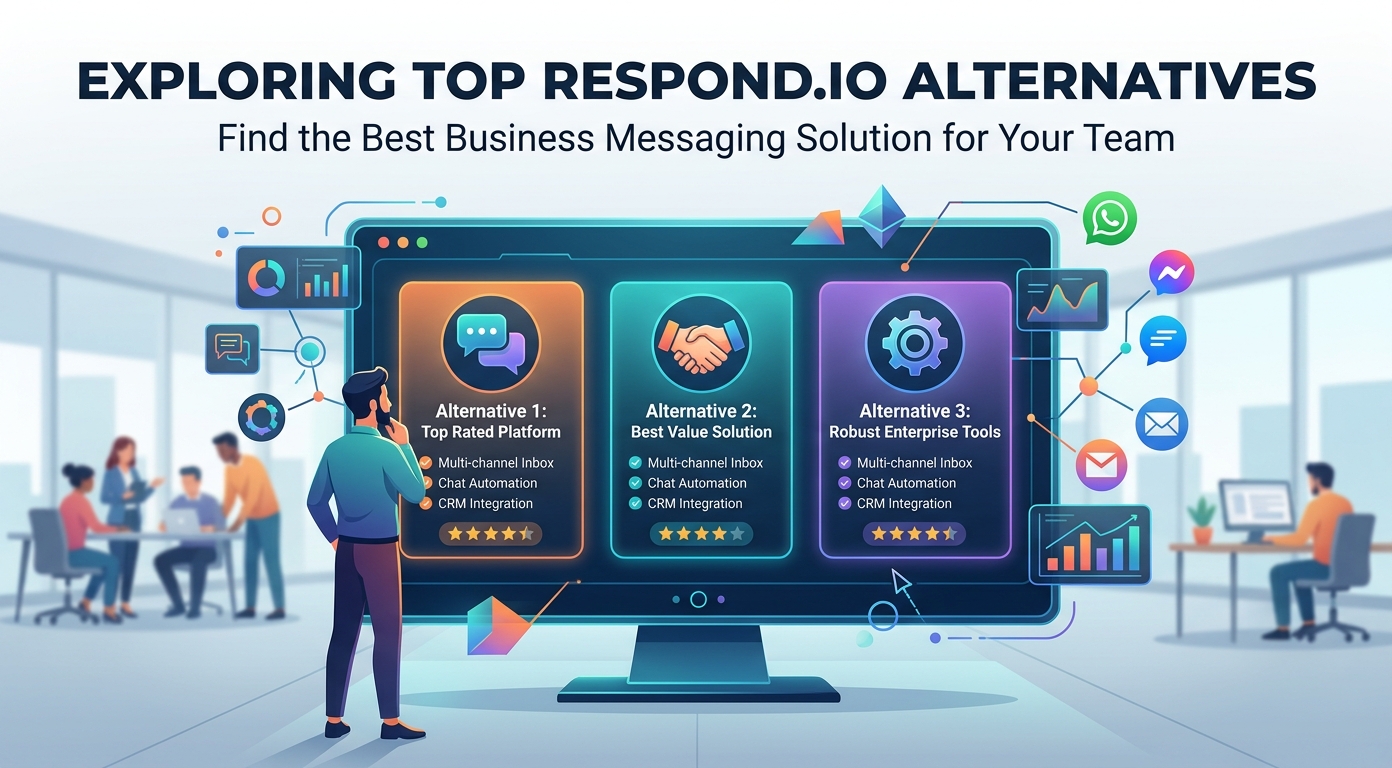 25 Best Respond.io Alternatives in 2026: WhatsApp + Chat